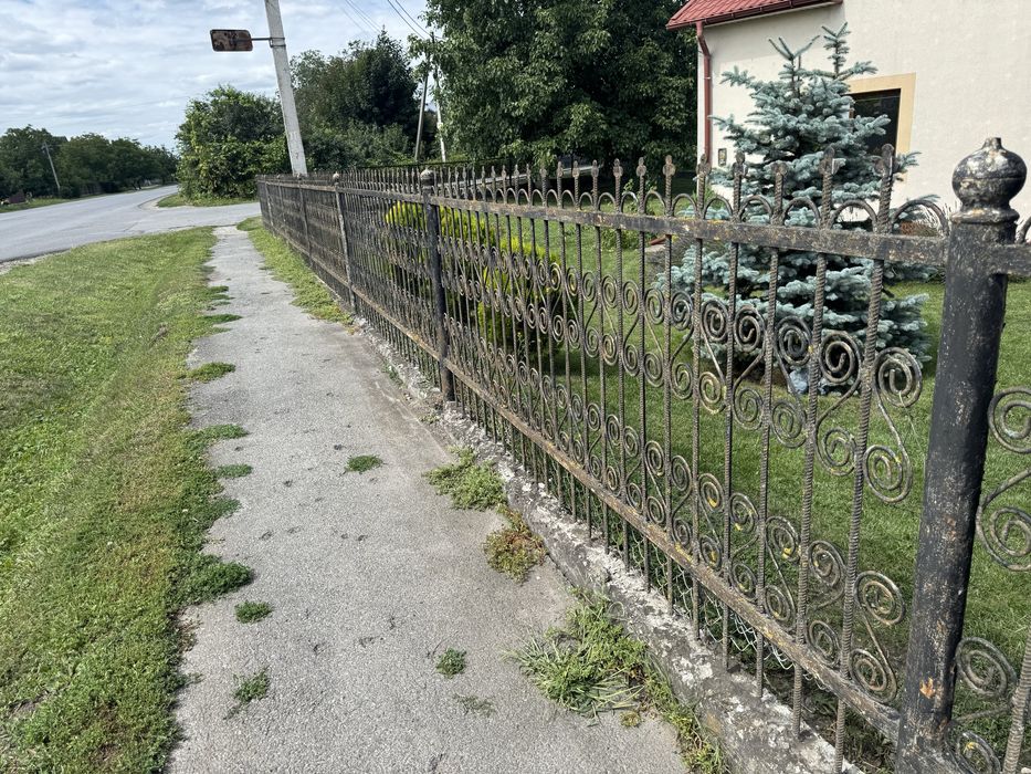Продаємо пліт,огорожа  металевий 1 проліт 3 м