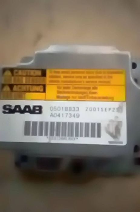 Centralina De Airbags Saab 9-3 (Ys3d)