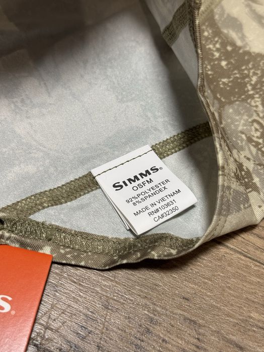 Літній бафф (балаклава) Simms Sungaiter (Back Eddy Stone), UPF50+