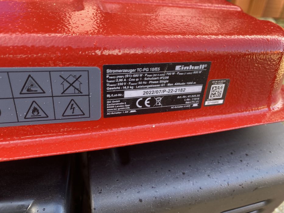 Gerador einhell 680w