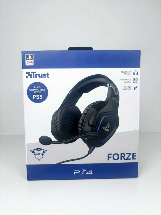 Nowe słuchawki TRUST gxt 488 Forze ps4  streaming