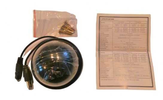 Kamera Small Vandal Proof Dome