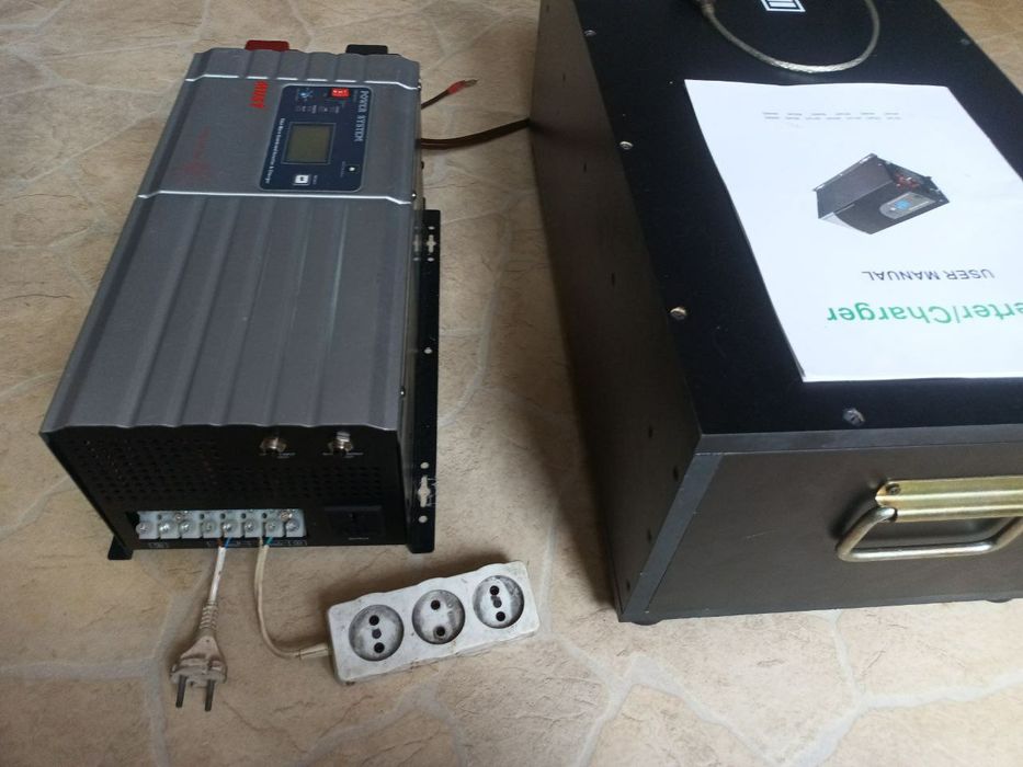 Інвертор + Аккумулятор 3,6КW 24V 140Ah 7S Li-ion на  14 LGX-E78 з BMS