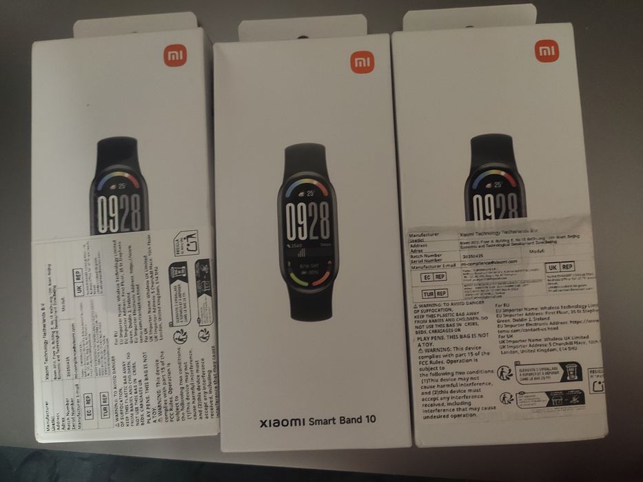 Нові Xiaomi mi smart band 10 Black
