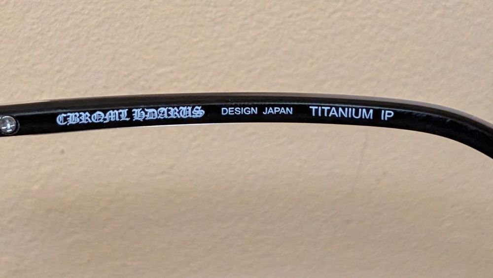 Нова преміальна оправа Chrome Hearts (Titanium)