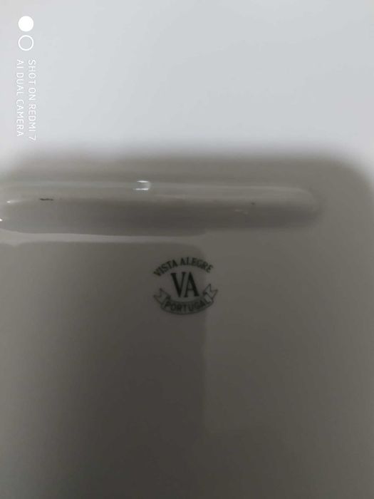 Loiça porcelana Travessas Vista Alegre antiga - Fabrico Portugal