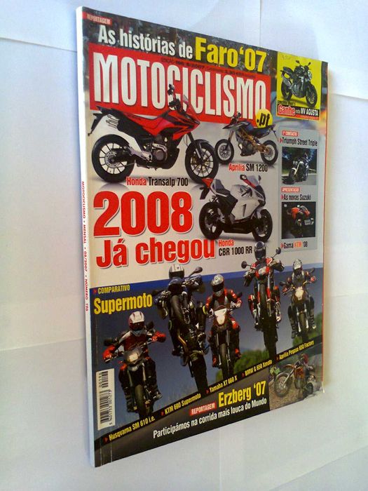 Coleção revista MOTO JORNAL - anos 1990 (motos motociclismo)