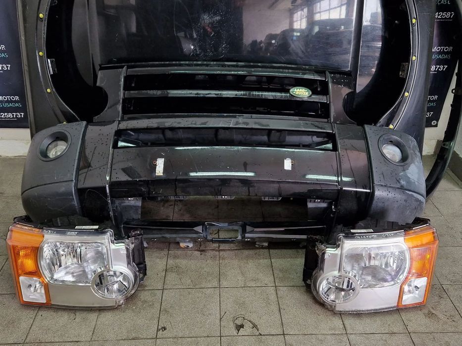 Frente completa usada LAND ROVER DISCOVERY III 3 capot parachoques