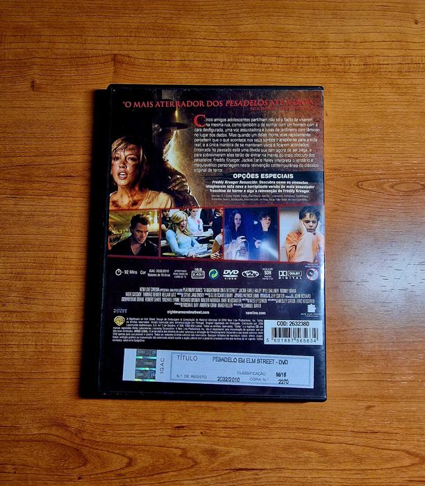 PESADELO EM ELM STREET (Remake de 2010) Samuel Bayer /Não Adormeças...