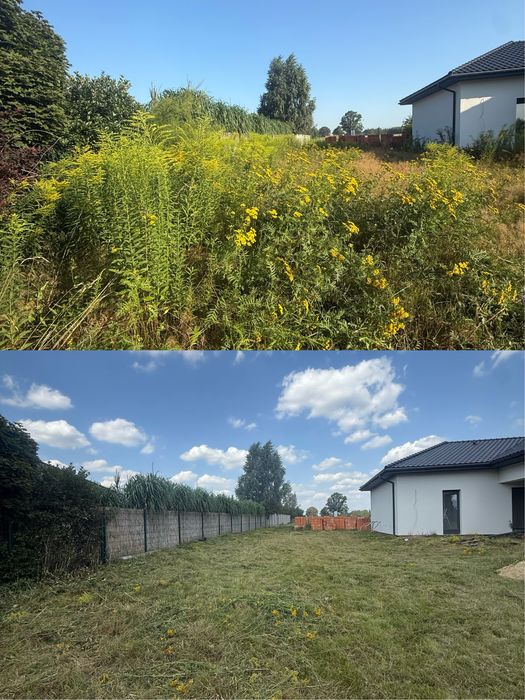 Rębak, glebogryzarka seperacyjna, koszenie, prace ogrodowe, transport