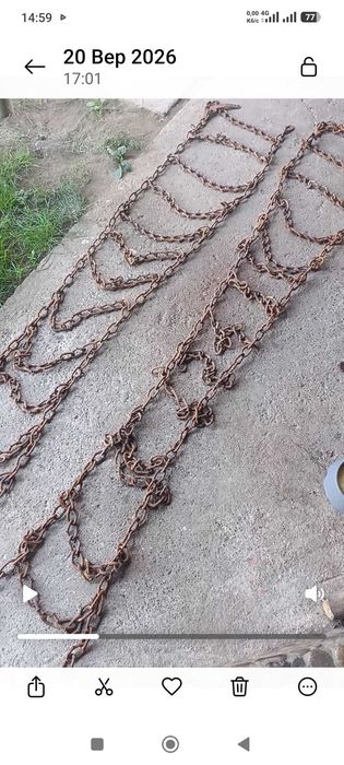 Ланцюги на колеса ЗІЛ камаз маз