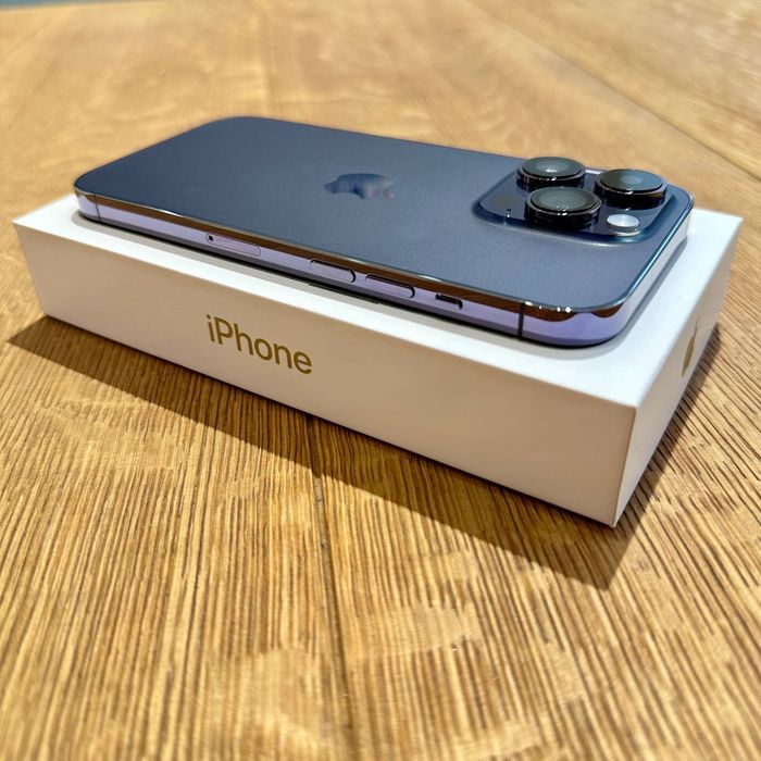  Apple iPhone 14 Pro 256GB Deep Purple Bat. 100% Gwarancja ROK