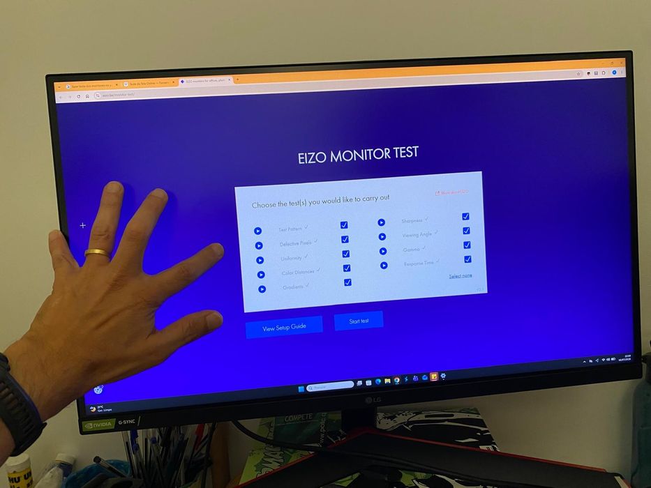 Monitor LG 27" QHD IPS 144hz