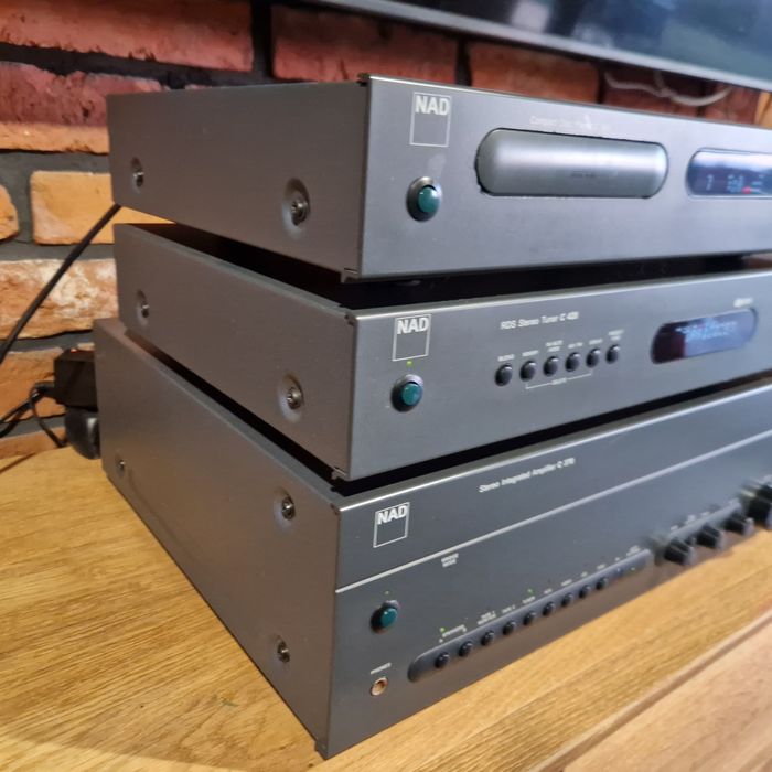 Zestaw stereo NAD C370 C541  C420