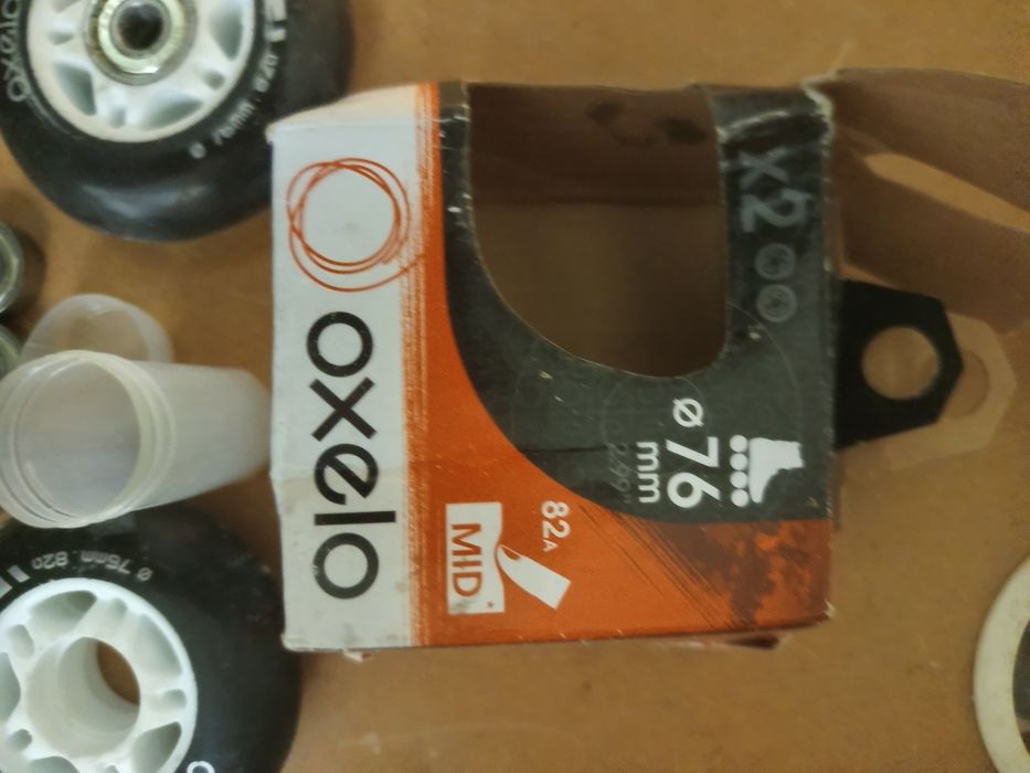 Rodas e rolamentos para patins