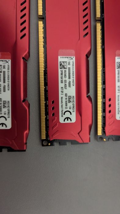 HyperX Fury RAM оперативная память DDR3 8Gb