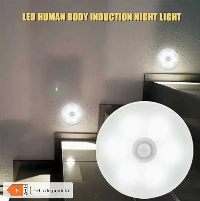Luz nocturna com detecção movimento (1=3)