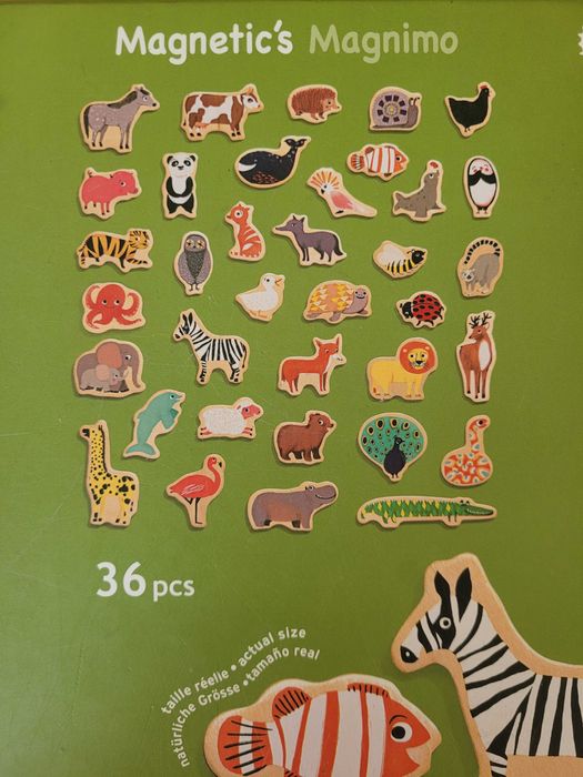 DJECO magnesy układanka ZWIERZĘTA Magnimo 2+