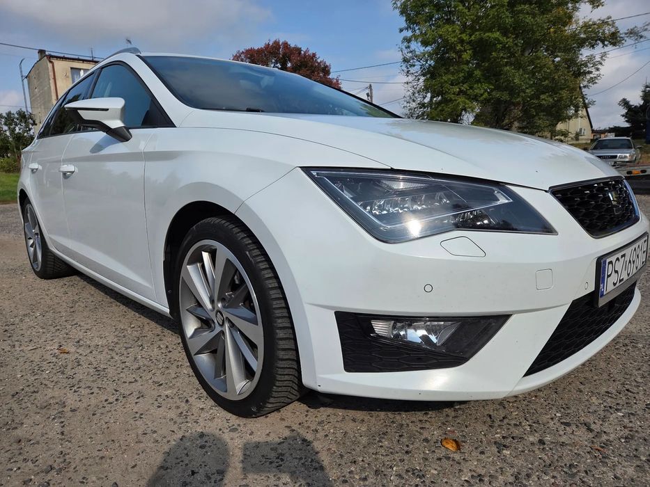 Seat Leon 2016r FR  2,0TDI 184KM Klimatronic Navi Serwis Nowy rozrząd Super Stan