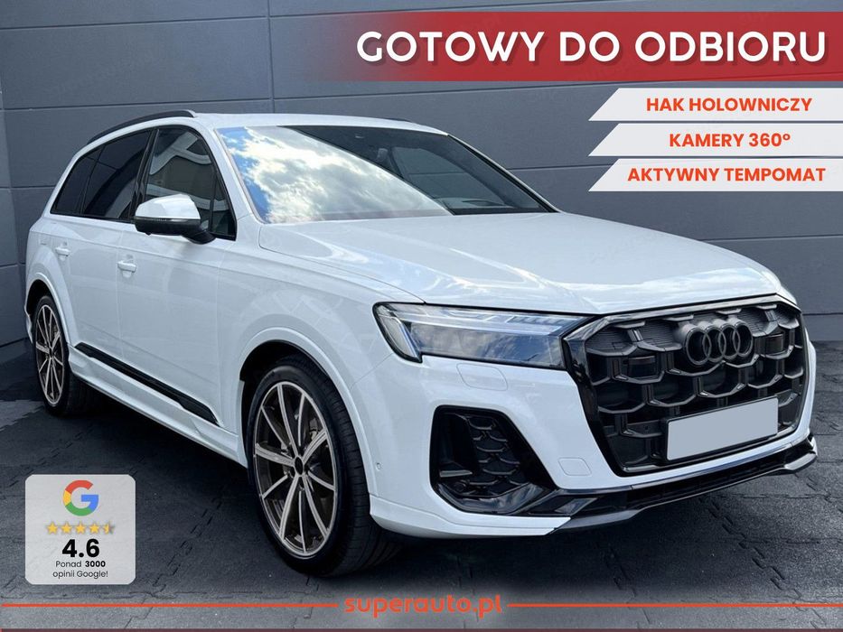 Audi Q7 3.0 50 TDI quattro S Line (286KM) Wyświetlacz Head-up + Hak holowniczy