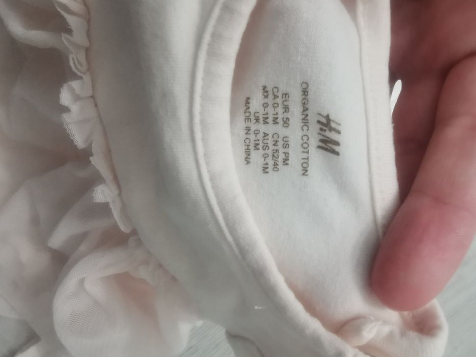 Body z tiulem sukienkobody H&M 50