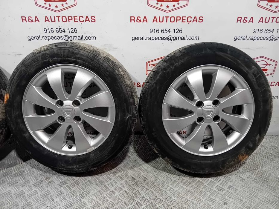 Conjunto Jantes Dacia R15 Polegadas Original