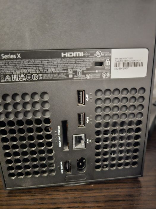 Konsola X box series X ORG Pad dysk SSD 1tb z napędem Blu-ray 4k 120fp