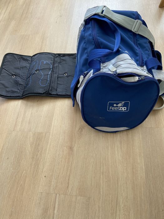 Mochila de desporto 40L suporte pés