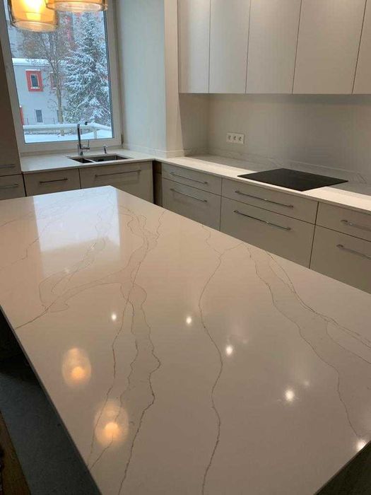Blaty kuchenne i łazienkowe z granitu, kwarcogranitu, marmuru