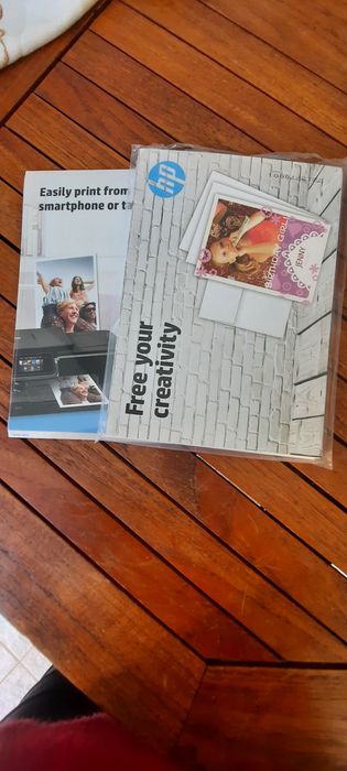 Papel de fotografia hp
