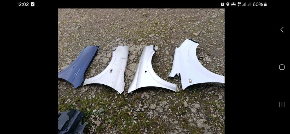 Крила опель астра G H зафіра а б вектра  б с меріва омега інсігнія зад