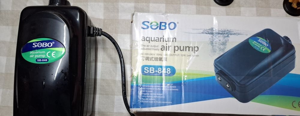 Bomba de oxigénio aquário