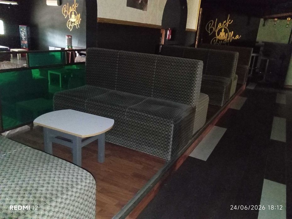 Mobiliário usado para bar ou discoteca