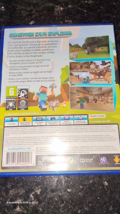 Minecraft playstation 4 edition