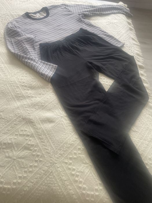 Męska bawełniana piżama 100% bawełna