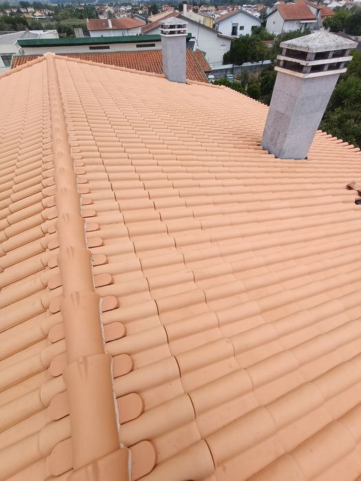 Limpeza e impermeabilização de telhados