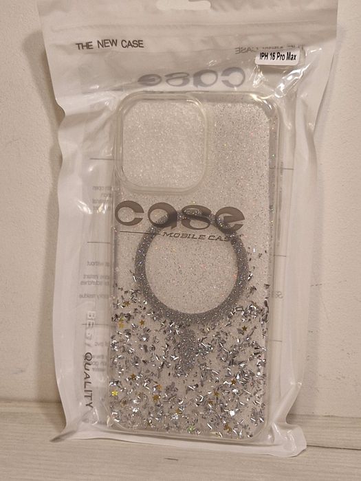 Tel Protect Moonlite Magsafe Case do Iphone 16 Pro Max srebrny clear