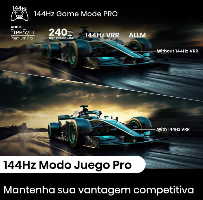 TV Hisense 75' · Mini-LED · 4K Ultra HD · 144Hz · Garantia 2027