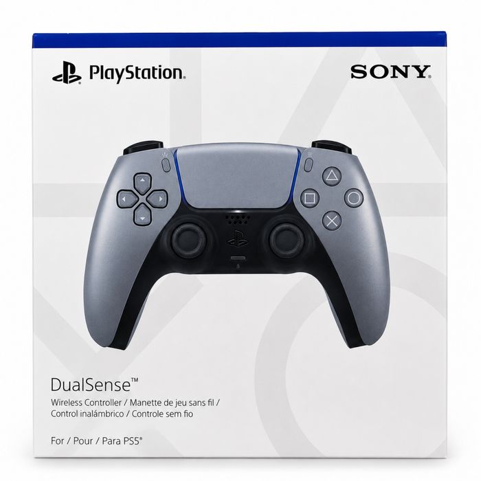 Sony PlayStation 5 DualSense Wireless  Sterling Silver