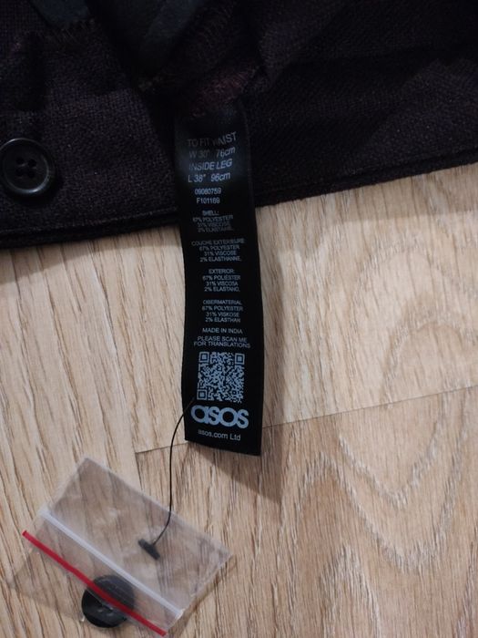 Sprzedam nowe spodnie W30L38 ASOS