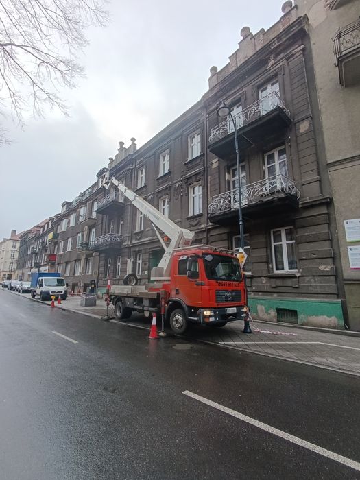 Podnośnik koszowy zwyżka