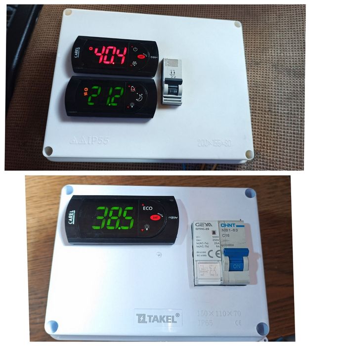 Кулбаїн, холодильний агрегат на +3..+8°С з кондиціонера