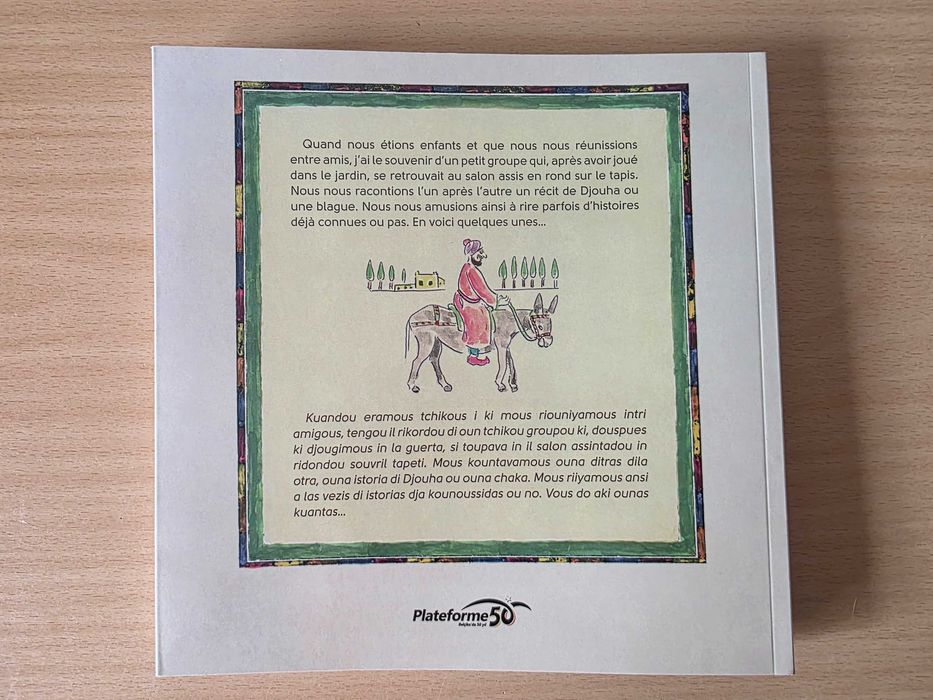 Livro infantil "Assi Biva Djovha" de Malca Levy