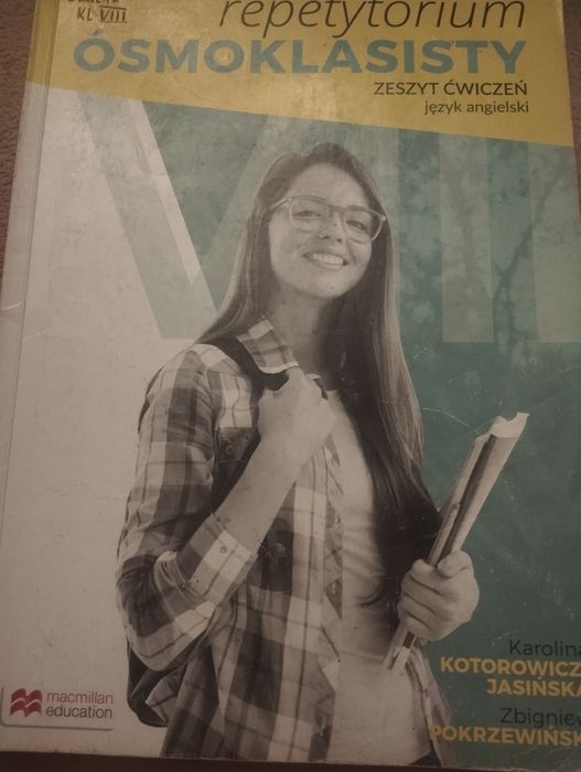 Repetytorium ósmoklasisty, zeszyt ćwiczeń, język angielski