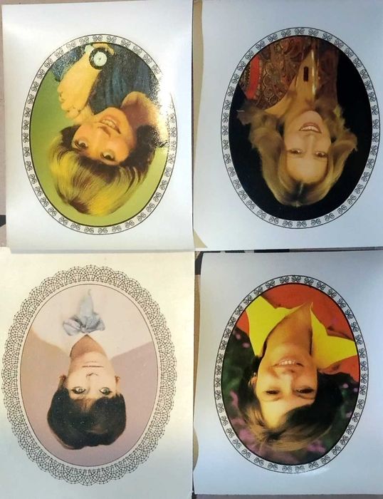 Наклейки ГДР девушки, гербы, техника, самолёты DDR переводные картинки