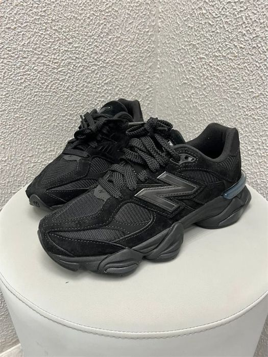 New Balance 9060 Black трендові кросівки нью беланс 9060 чорні