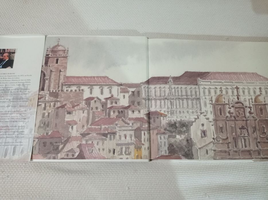 Espírito do Porto - aguarelas de Vasco d'Orey Bobone