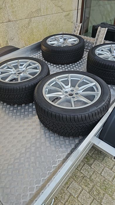 Jantes 20 originais Porsche pintadas a PRETO