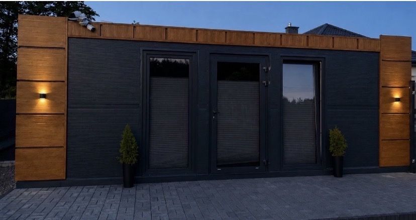 GOTOWY! 7x3 Pawilon Biurowy Handlowy Kontener Usługowy Kosmetyczny PREMIUM 7x3m Hexagon - Widok 5