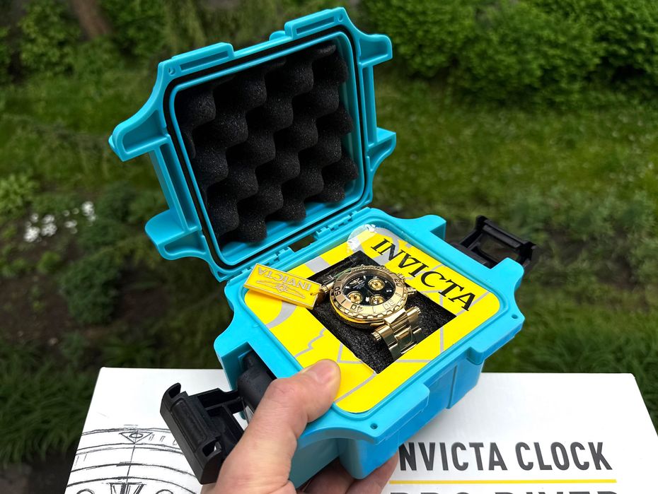 Годинник часы Invicta 25800 Subaqua Noma I 47 mm. Gold Swiss 200 MT.